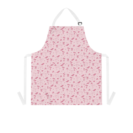 Toile Apron Apron (Pink)