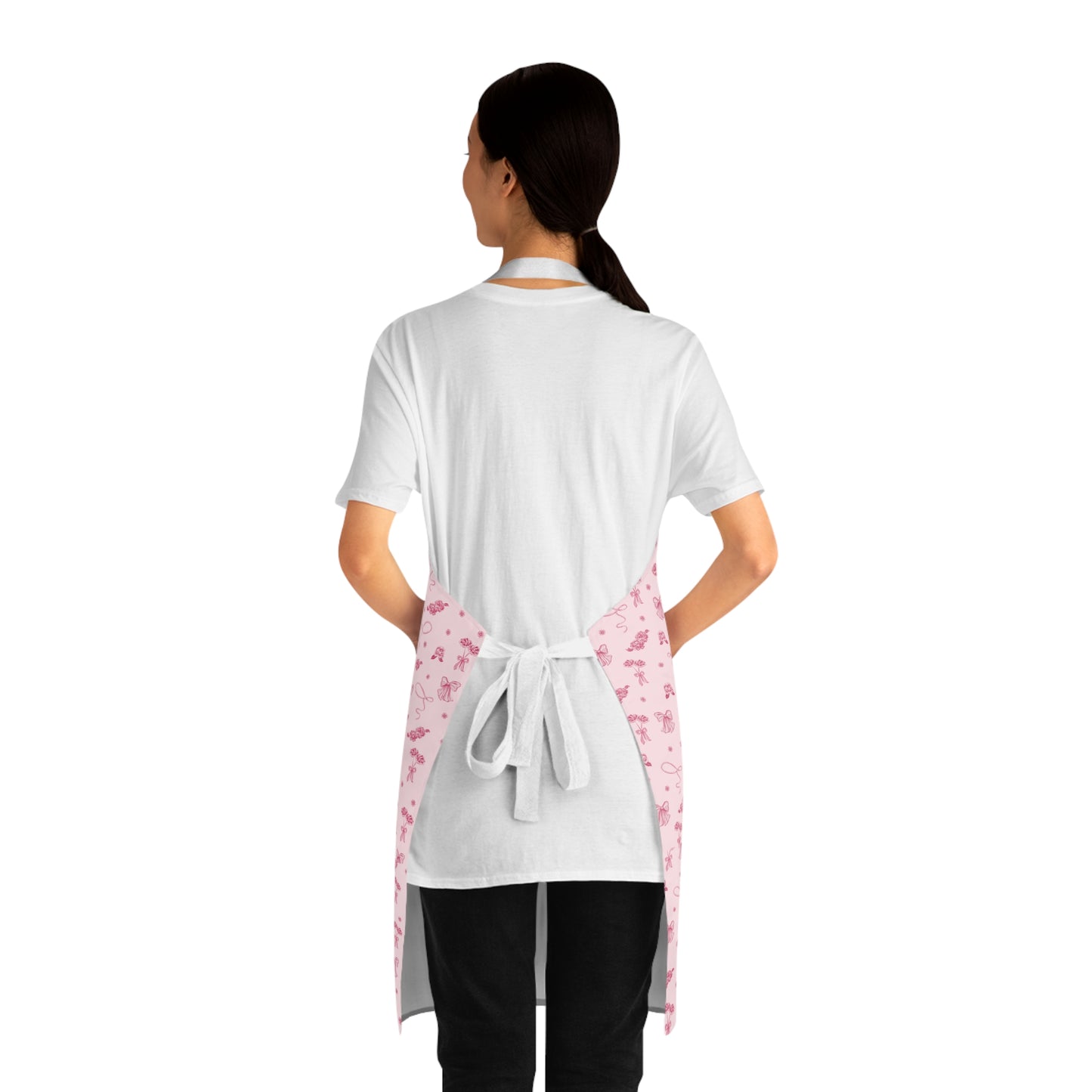 Toile Apron Apron (Pink)